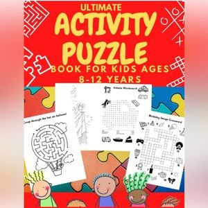 Kids Activity Puzzle Book